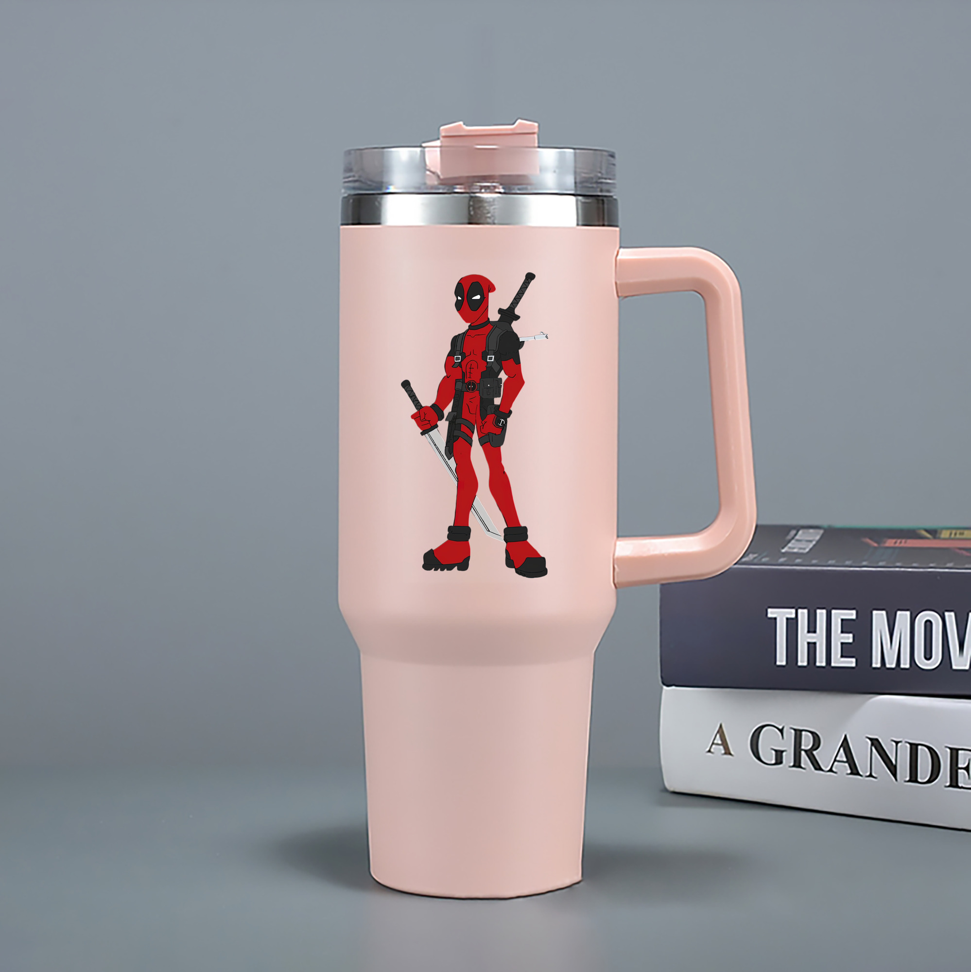 （画像用） Deadpool デッドプール 1200mL車用タンブラー（カラープリント）